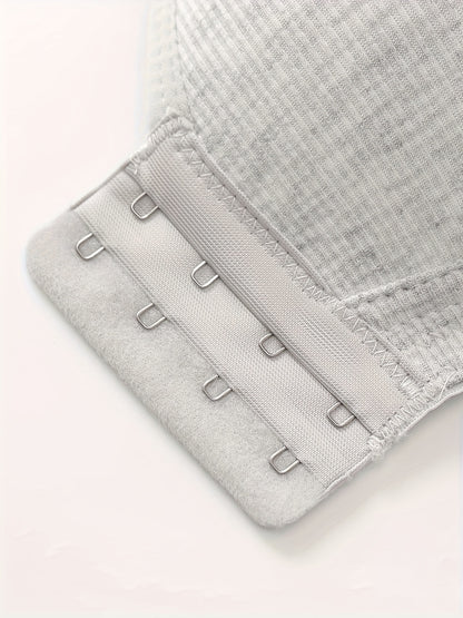 4pcs Women's Elegant Seamless Push-Up Bras - Front Closure, Breathable Nylon, Non-Padded Comfort Fit, Beige & Black for Casual Attire & Casual Outfits, Wirefree Bras, Sleek Bra Design, Smooth Texture Finish