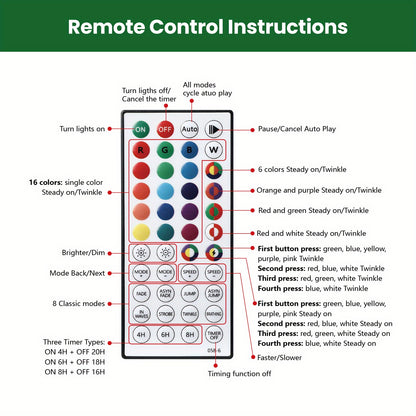 6.5ft Prelit Snow Flocked Artificial Christmas Tree with Remote Control - 170-640 RGB Lights, 378-1938 Branch Tips, Easy to Assemble, Minimal Fluff Shedding, Full & Lush Foliage for Home, Office, Party Decoration, 4/5/6/7/7.5