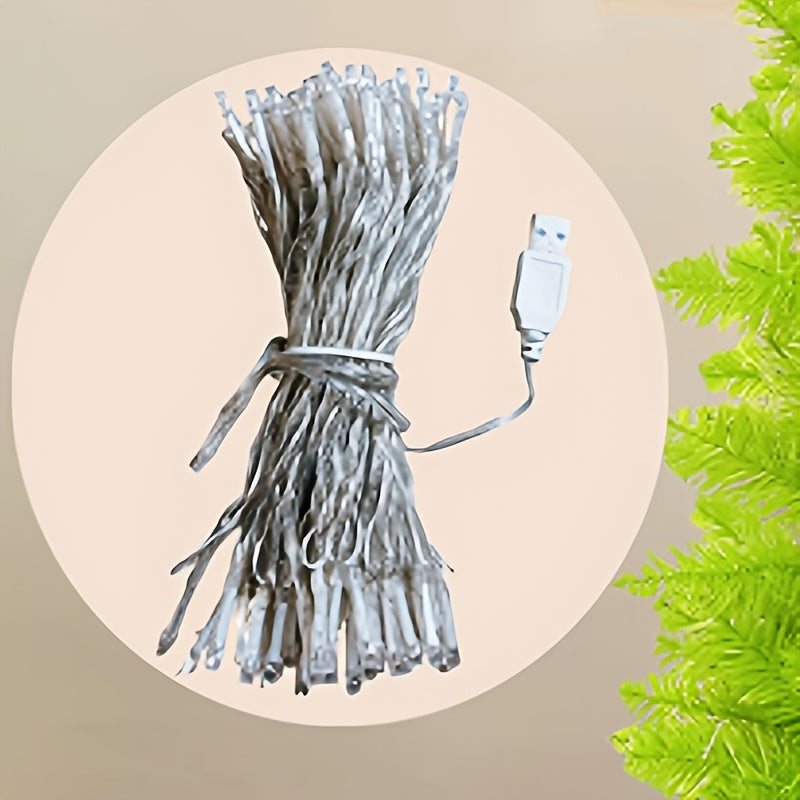 6-foot Artificial Christmas Tree - Bendable, Unique Decorations, Tree Skirt, String Lights, Christmas Ball | Party Decor for Shop Window