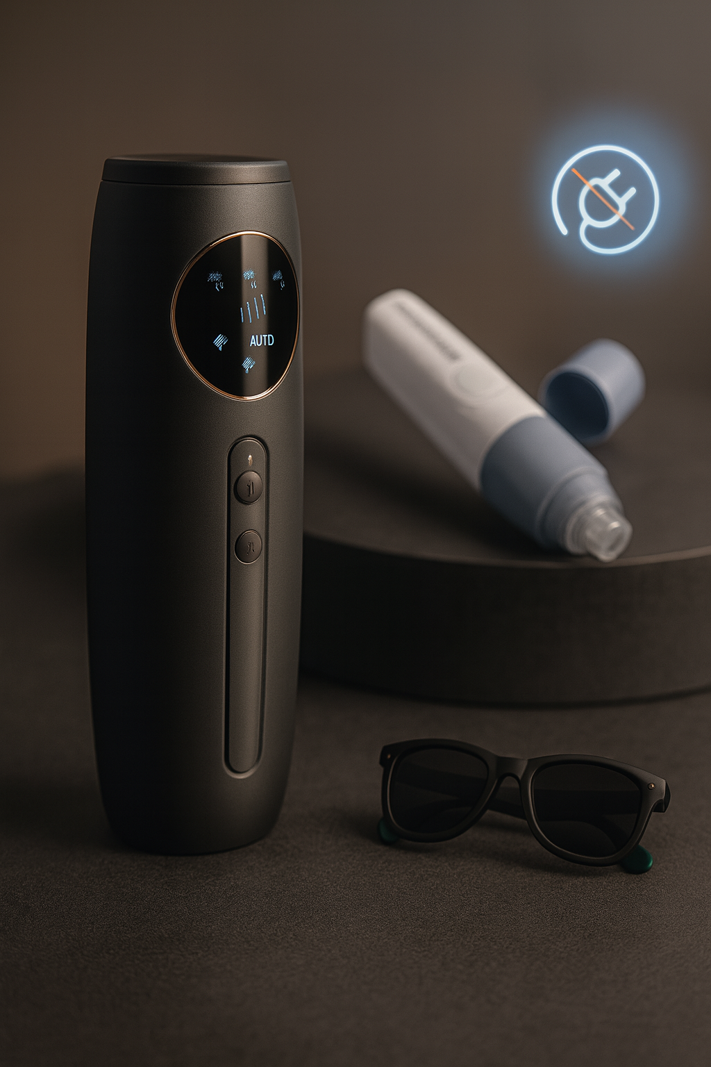 Rechargeable Laser Hair Removal Sapphire Cooling Auto Permanent Painless Bikinis Trimmer in Home Icy Cold Wireless IPL Epilator